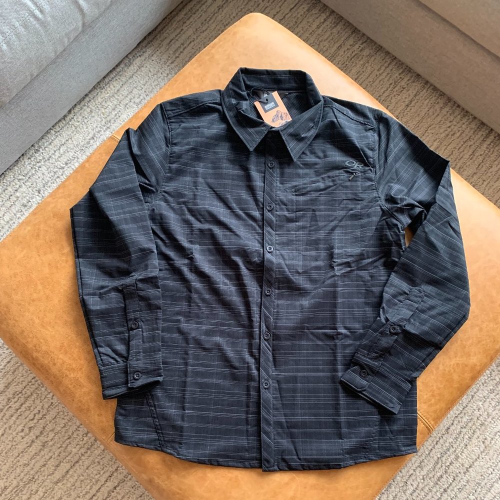 OR Mens Rocketman Shirt Black- NEW